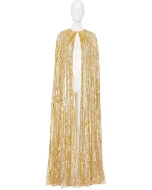 Valentino Tie Bag Cloak - Metallic