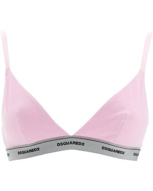 DSquared² Logo Bra - Pink