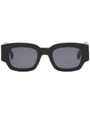 Ami Paris Ami Rectangular Acetate Sunglasses - White