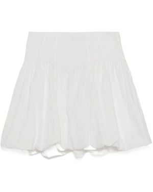 Jonathan Simkhai Pippa Cotton Mini Skirt - White