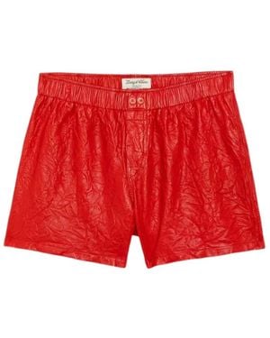 Zadig & Voltaire Elastic-Waist Shorts - Red