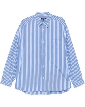 Comme des Garçons Long-Sleeved Shirt - Blue