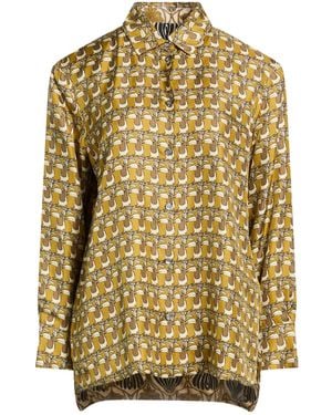 Max Mara Multi-Color Long Shirt - Metallic