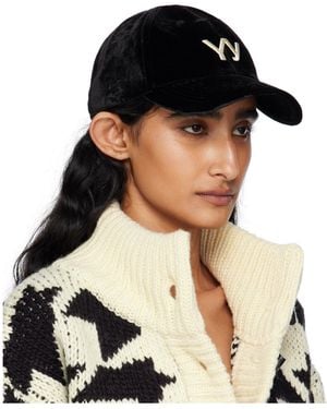OPEN YY Logo-Detail Baseball Cap - Black