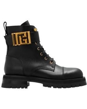 Balmain Charlie Ankle Boots - Black