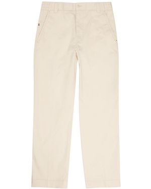 Moncler Straight-Leg Casual Pants - Natural
