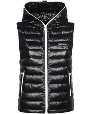 Duvetica Hooded Vest - Black