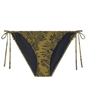 Ulla Johnson Patterned Bikini Bottoms - Gray