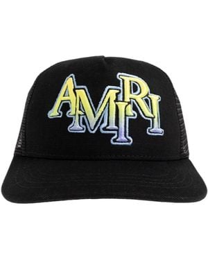 Amiri Logo Hat - Black