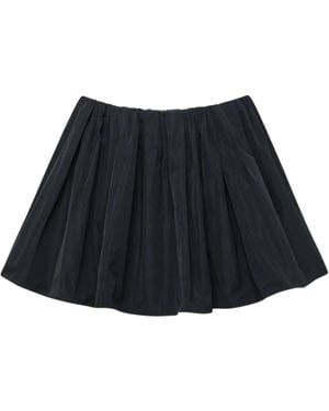 JW Anderson Jw Anderson Gathered Circle Skort - Black