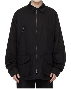 Rier Collared Field Jacket - Black