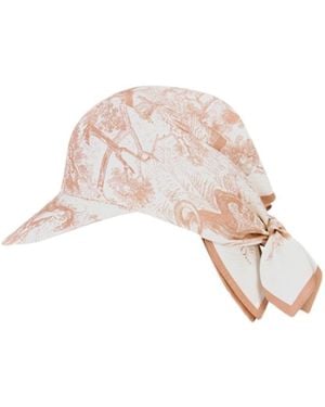 Dior Toile De Joy Sauvage Hat - Pink
