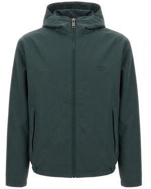 Gucci Reversible Ripstop Zip Jacket - Green