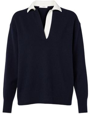 Vince Long Sleeve Sweater - Blue