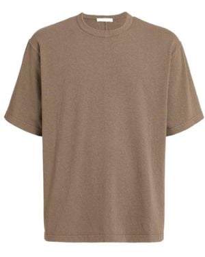 The Row Steven Cotton T-Shirt - Brown