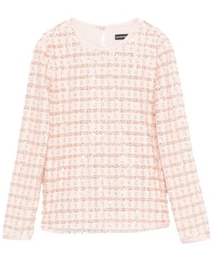 Emporio Armani Embellished Top - Pink