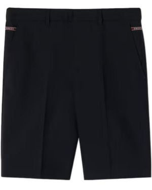 Gucci Intarsia Shorts - Black
