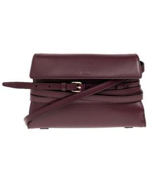 Moschino Buckle Strap Tote Bag - Purple