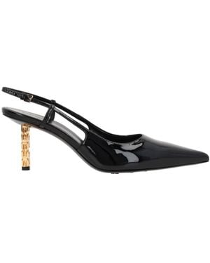 Givenchy G Cube Slingback Buckle-Detailed Court Shoes - Black