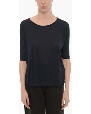 Woolrich Oversized Crewneck T-Shirt - Black