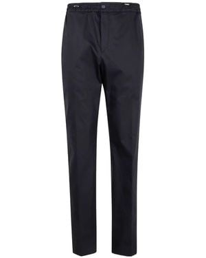 PT01 Drawstring-Waist Pants - Blue