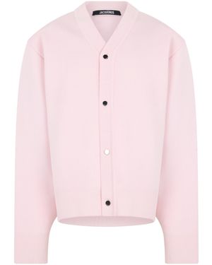 Jacquemus Button Cardigan - Pink