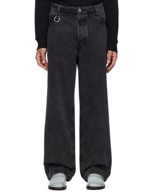 Etudes Studio Mid-Rise Straight-Leg Jeans - Black