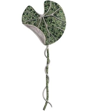 Dior En Fleurs Brooch - Green
