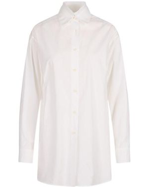 Jil Sander Long Sleeve Shirt - White