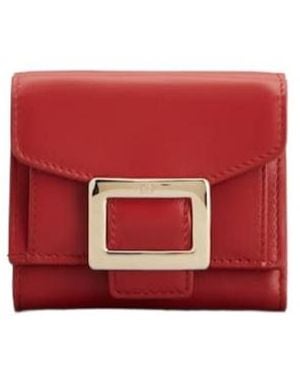 Roger Vivier Belle Vivier Wallet - Red