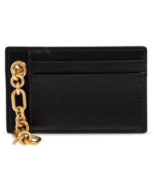 Balmain Chain Cardholder Wallet - Black