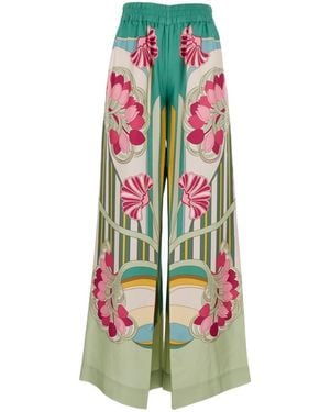 La DoubleJ La Doublej Placee Wide-Leg Pants - White