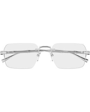 Gucci Eyewear Square Frame Glasses - White
