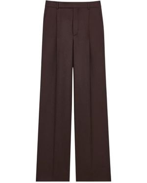 Saint Laurent P25K Tailored Pants - Brown