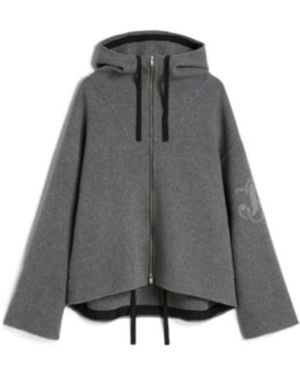 Jil Sander Hooded Blouson - Grey