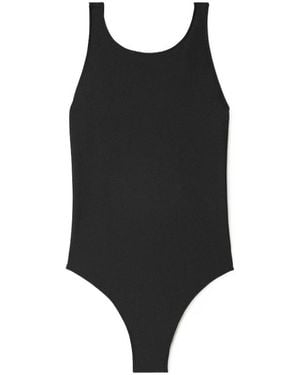 Filippa K Cross-Back Swimsuit - Black