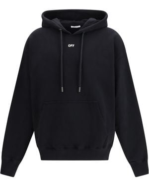 Off-White c/o Virgil Abloh Skate Stamp Drawstring Hoodie - Blue
