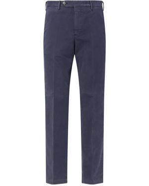 Pt Pantaloni Pt Torino Straight-Leg Trousers - Blue