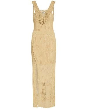 Isabel Marant Crochet Dress - Metallic