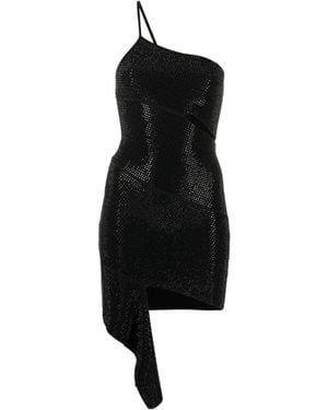 ANDREADAMO Embellished Mini Dress - Black