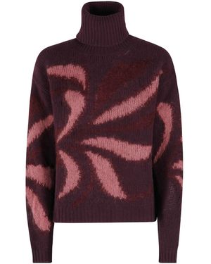 Roberto Collina Long-Sleeved Sweater - Red