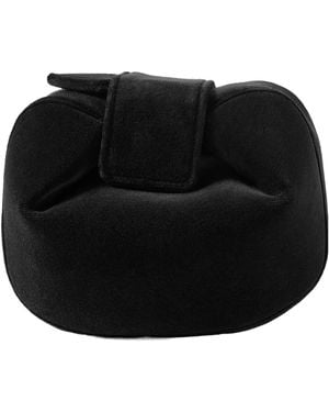 Gabriela Hearst Velvet Clutch - Black