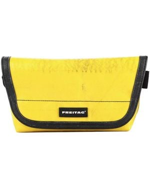 Freitag Logo Wallet - Yellow