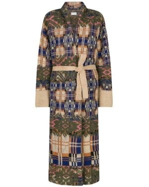 Dries Van Noten Long-Sleeve Knit Cardigan - Multicolor