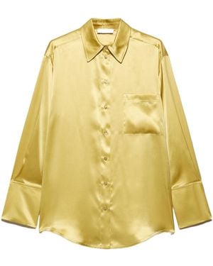 MAX&Co. Long-Sleeved Shirt - Yellow