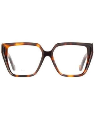 Loewe Square Frame Glasses - White