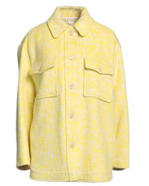 Isabel Marant Single-Breasted Overcoat - Yellow