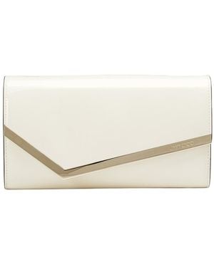 Jimmy Choo Emmie Logo Handbag - Natural