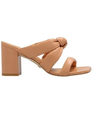 Stuart Weitzman Logo Slides - Brown