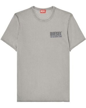 DIESEL T-Rawjust-V1 T-Shirt - Grey